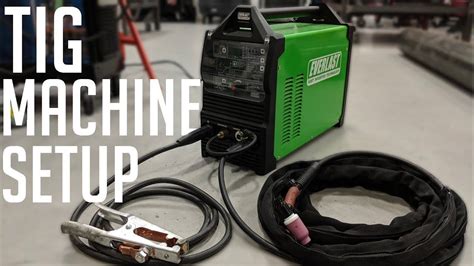 welding tig welder setup